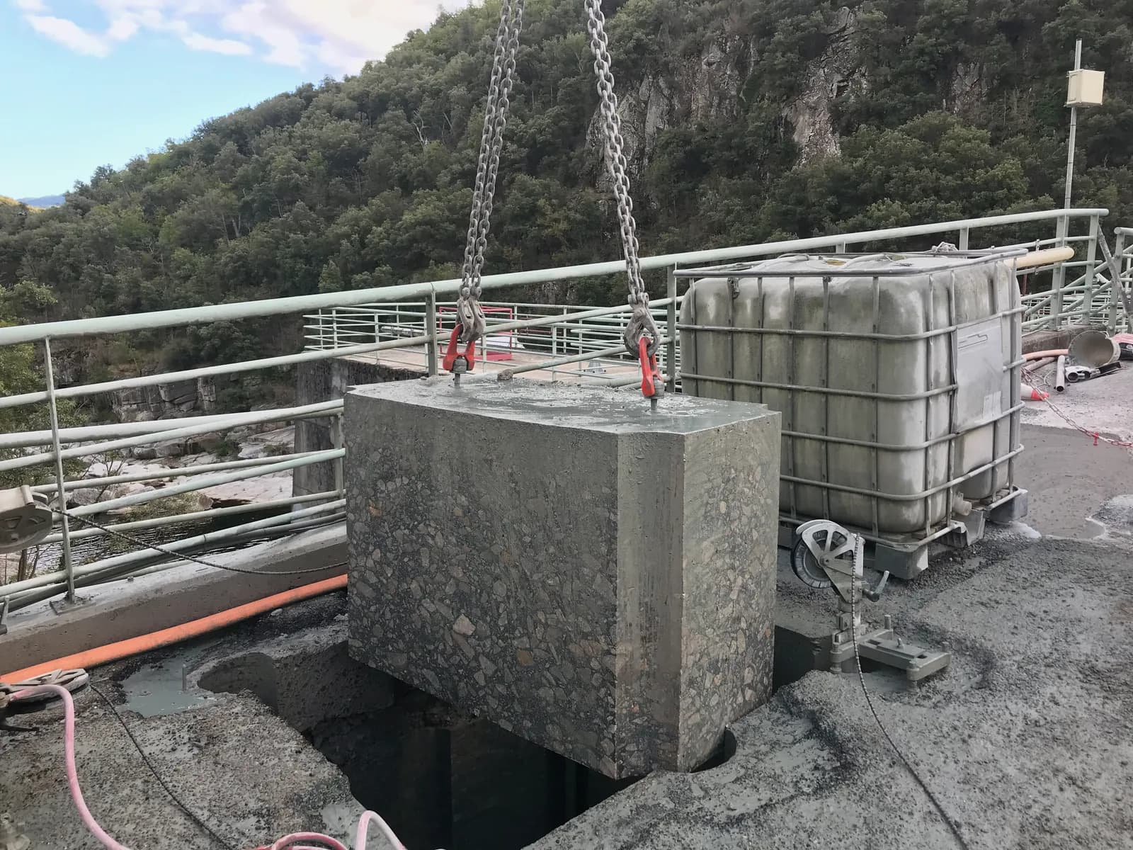 Image de Sciage au câble diamant